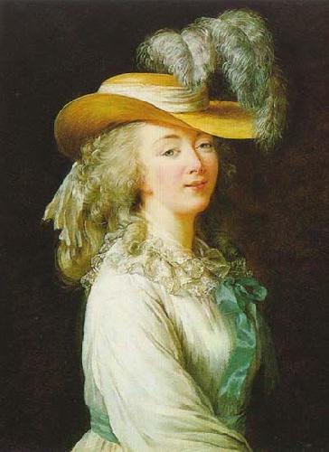 elisabeth vigee-lebrun Portrait of Madame du Barry Sweden oil painting art